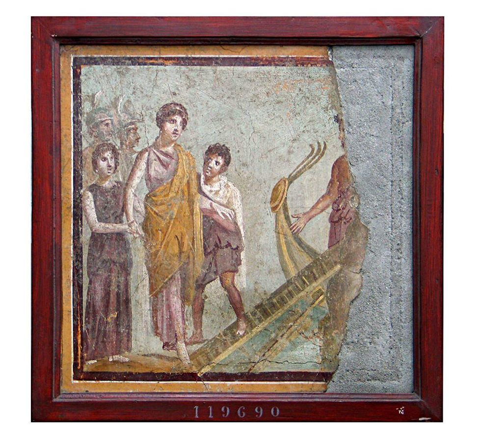 "\u200bThe Departure of Chryseis" House V.2.14, Pompeii, Italy,