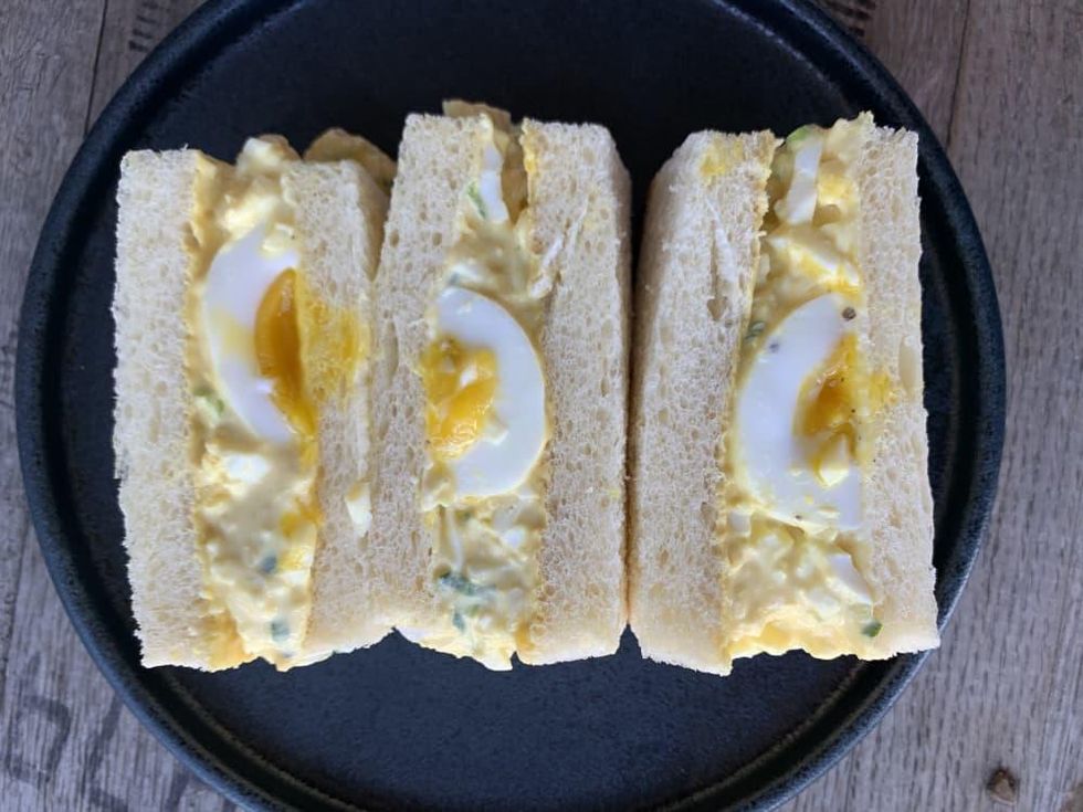 UB Preserv egg salad sandwich