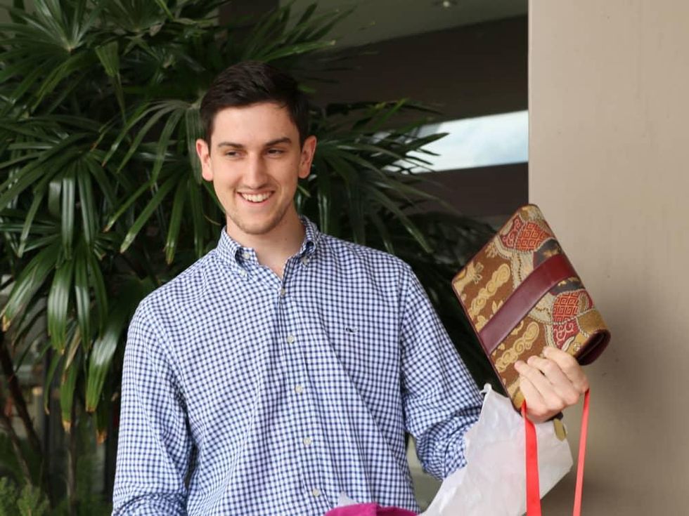 Uber winner of Etro handbag