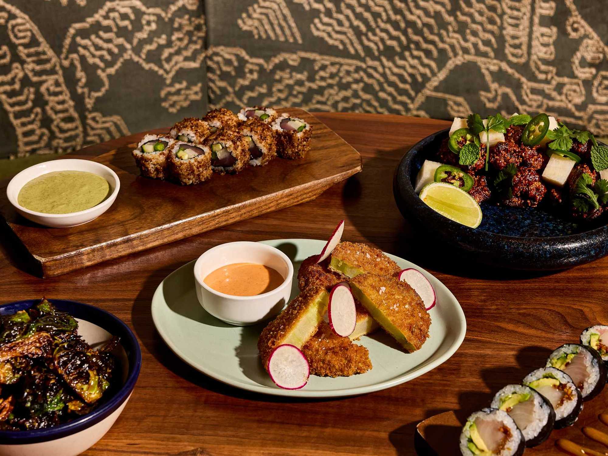 Uchiba food spread