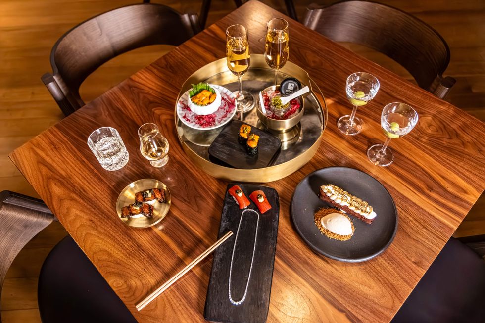 Uchiko and Zadok Valentine Collab