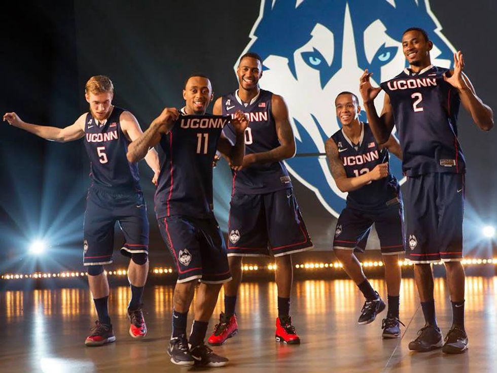 UConn Huskies starting lineup
