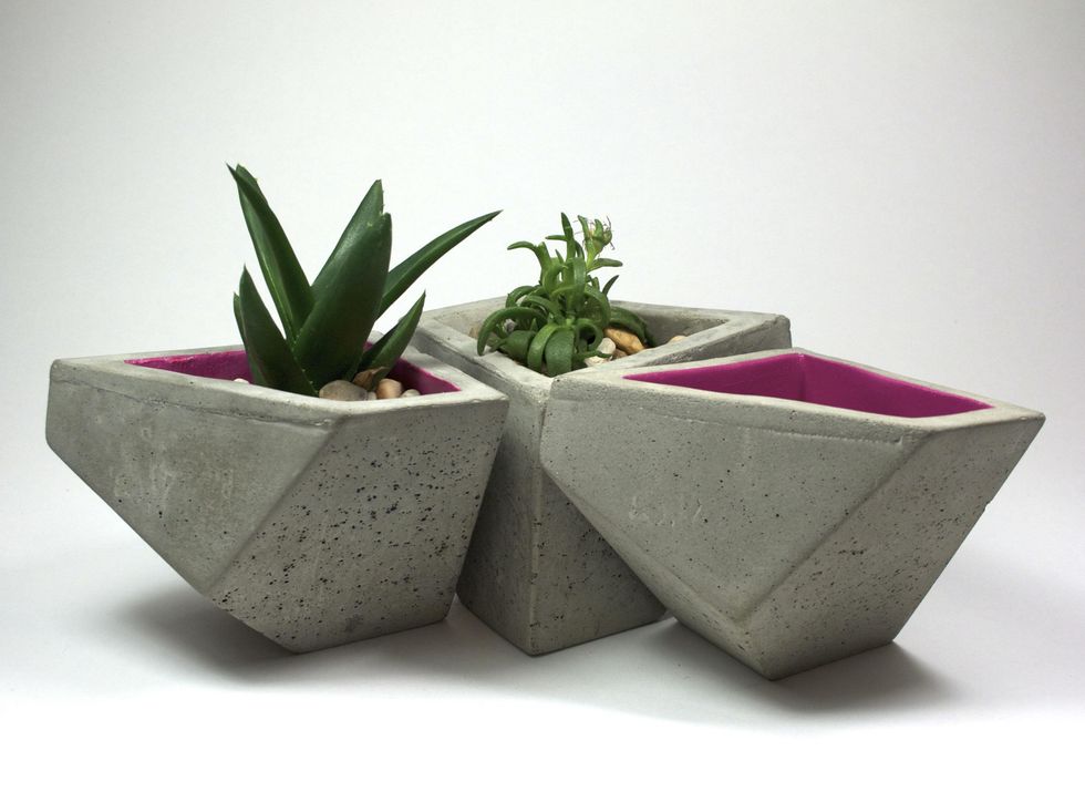 UH "Architecture of the object" class at PH Design, December 2012, concrete bowls 3