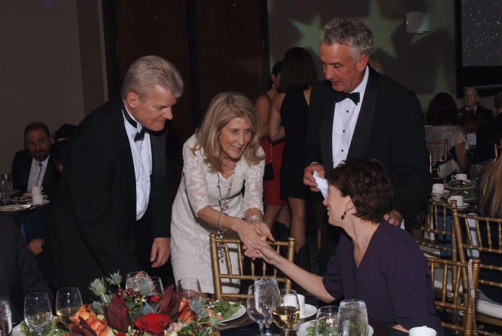 UH Law gala, April 2016, Brian Molin, Laura Trenaman, Tom Godbold, Debbie Godbold