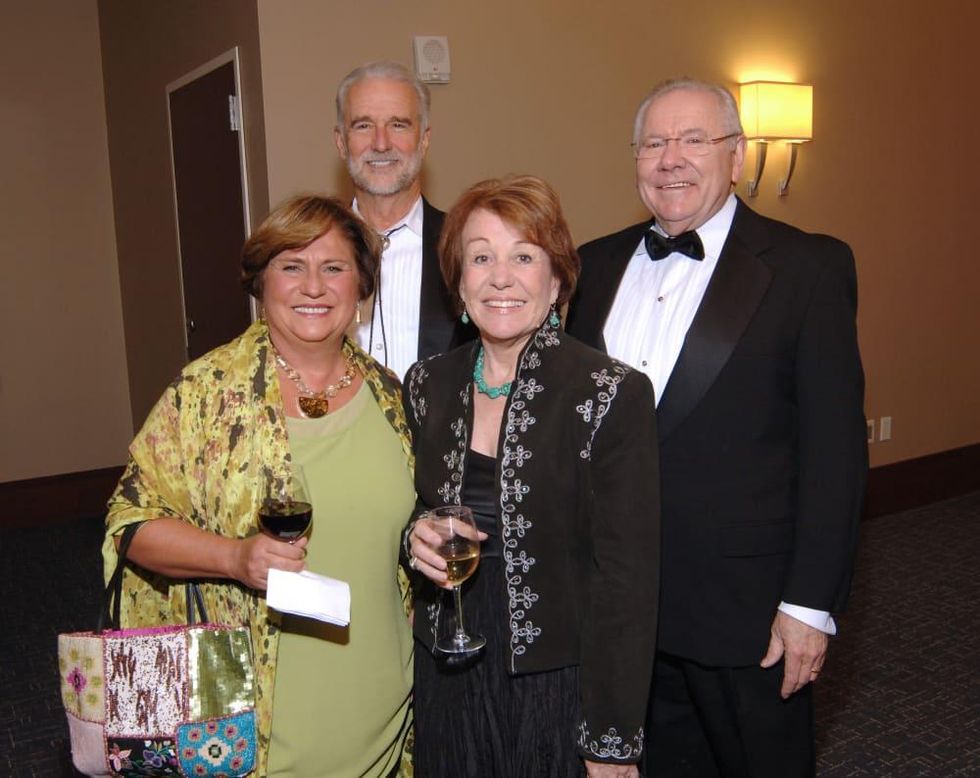 UH Law gala, April 2016, Joanne Miller, Judge Gray Miller, Mary Schneider, Judge Michael Schneider