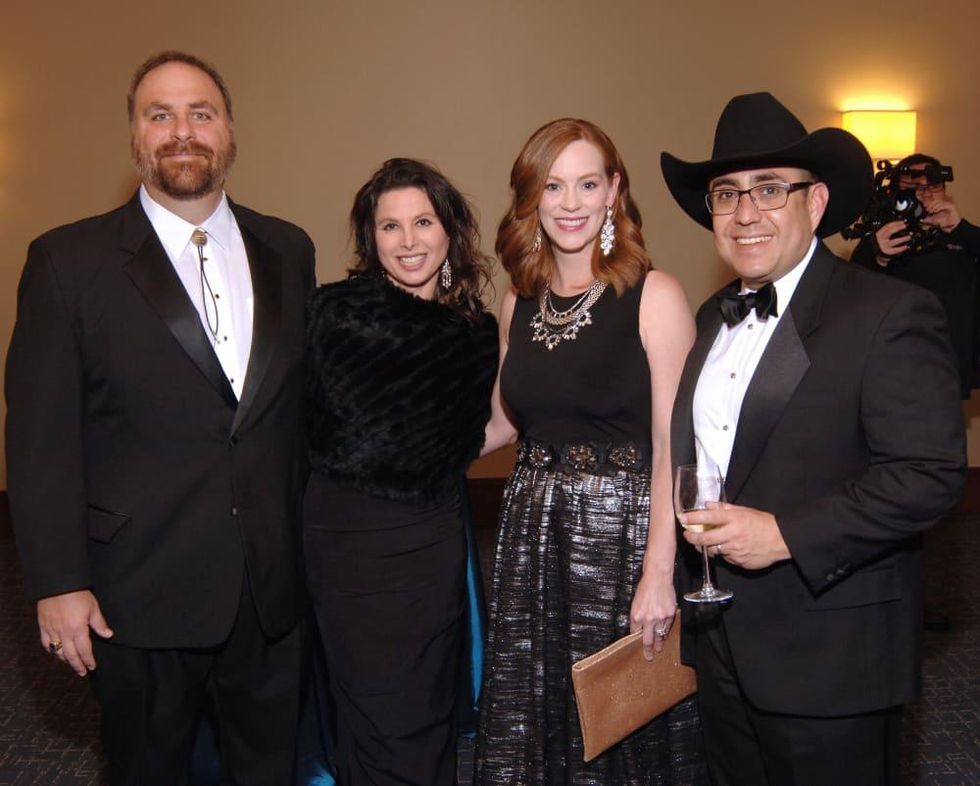 UH Law gala, April 2016, Judge Mike Engelhart, Eva Engelhart, Andria Rondon, Judge Reece Rondon