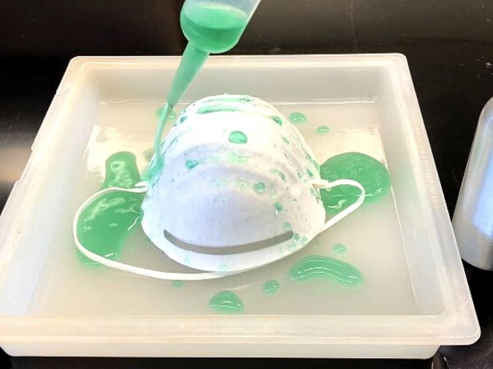 UH mask nanotechnology waterproof