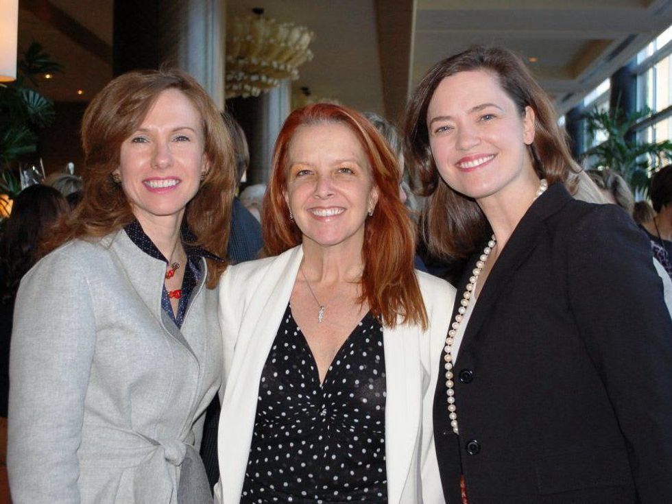 UH Women's Studies Table Talk luncheon, March 2013, Joan Eischen, Regina Major, Zoe Thompson