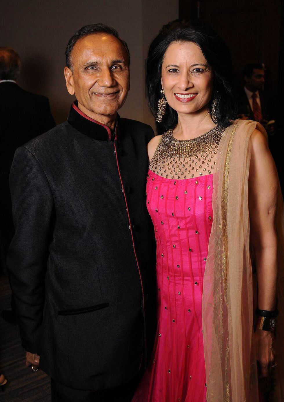 UHAA Gala 2015 Suresh and Renu Khator