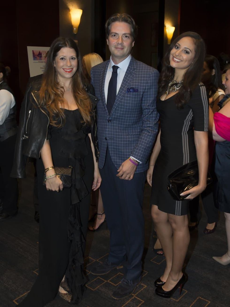 Una Notte in Italia Ally and Martijn van Koolwijk with Jasmine Long