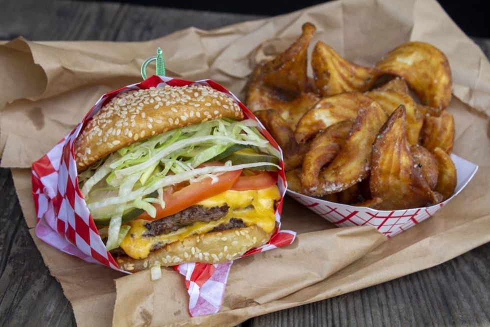 Denny's takes you to burger town with all-American, diner-style classic -  CultureMap Houston