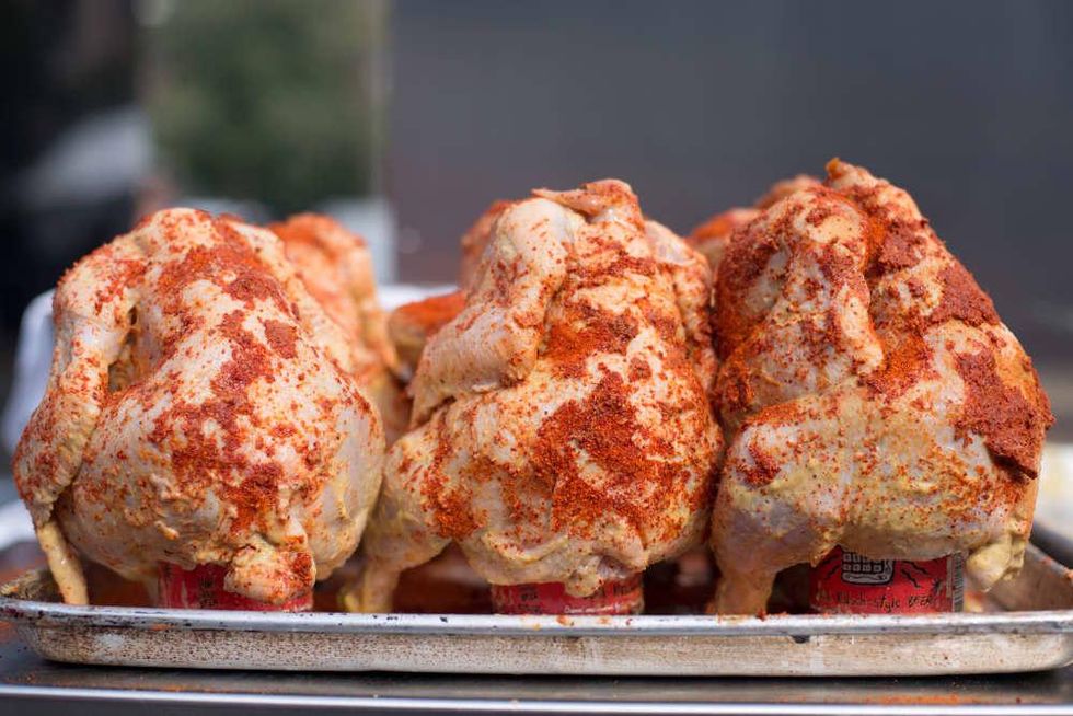 Underbelly Hospitality Southern Smoke beer can chicken