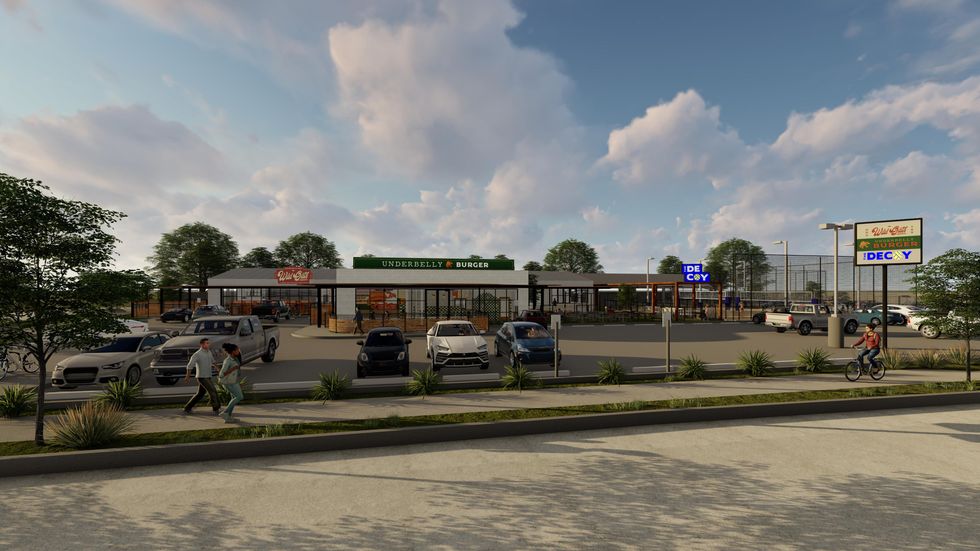 Underbelly Hospitality Spring Branch rendering