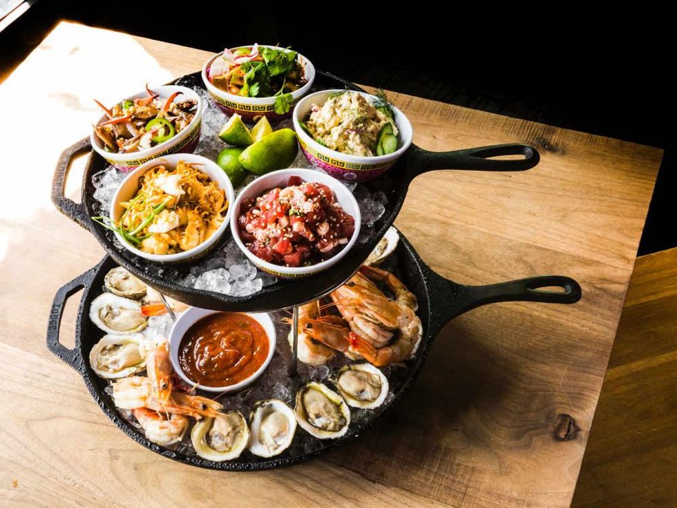 Underbelly seafood tower