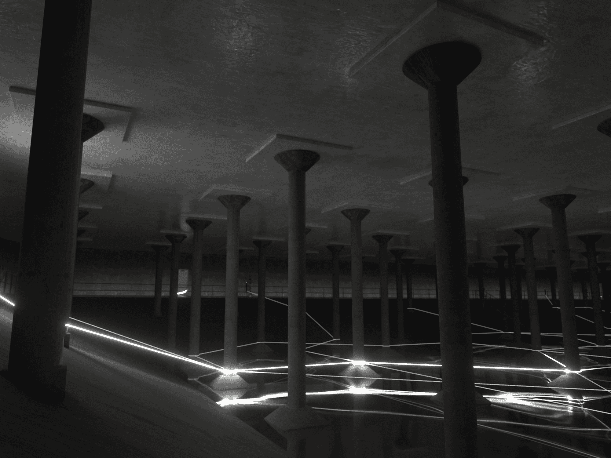 "Undercurrents" in the Buffalo Bayou Park Cistern