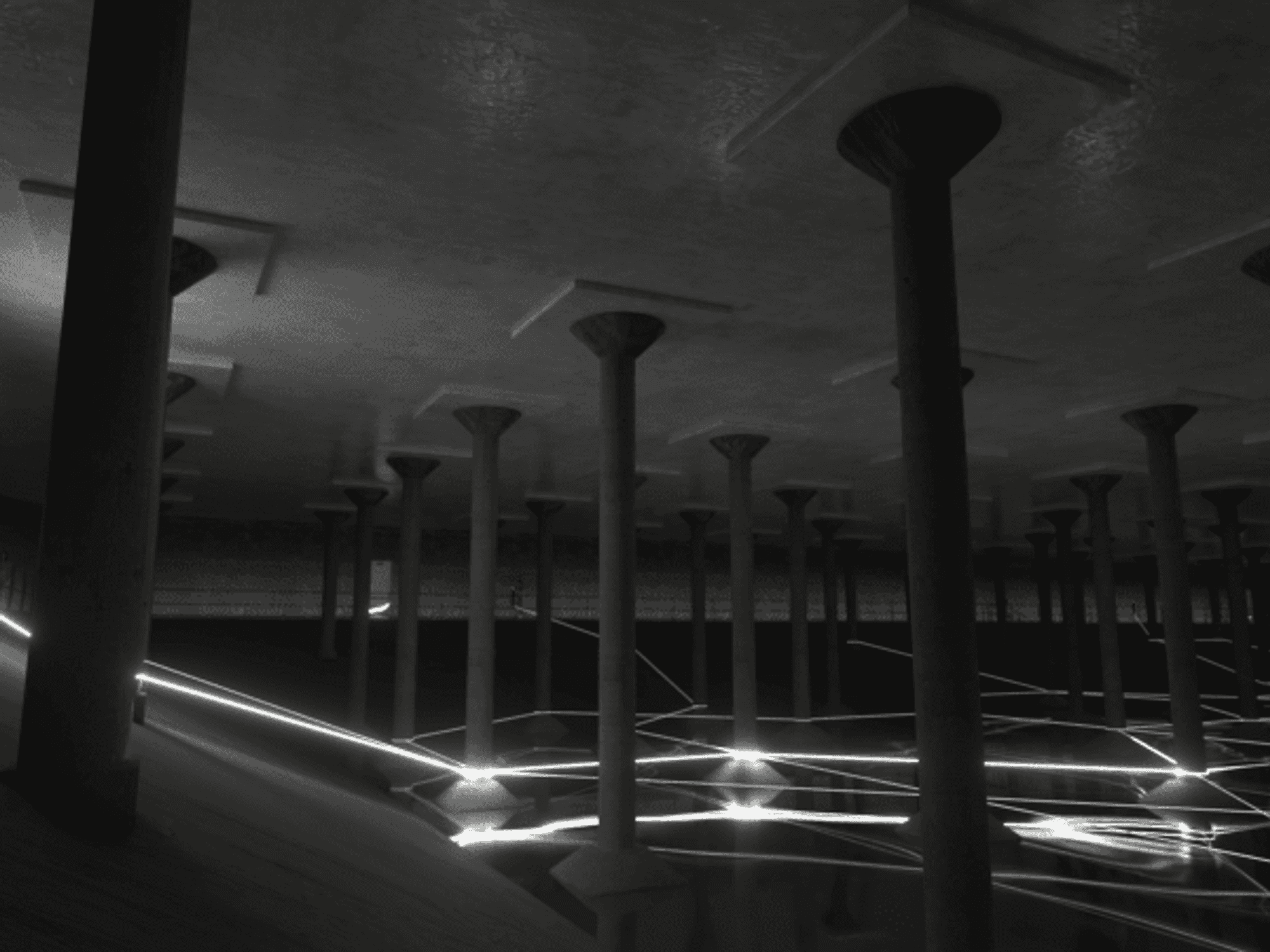 "Undercurrents" in the Buffalo Bayou Park Cistern