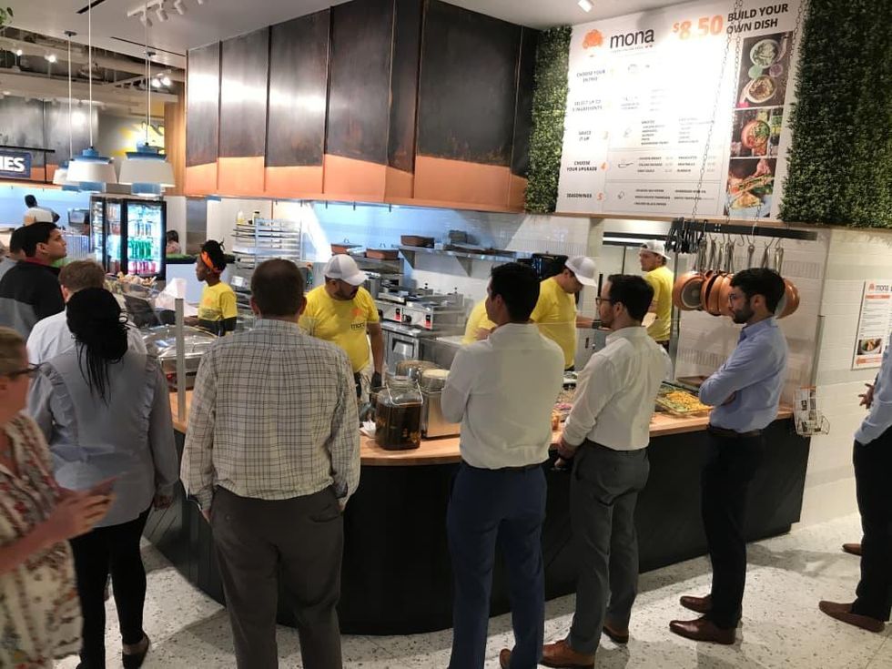 Understory food hall Mona Fresh Italian food