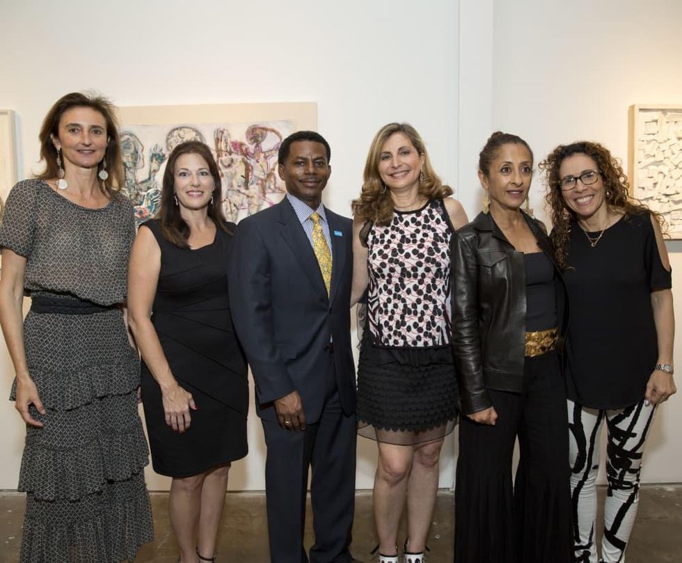 UNICEF Art Auction, 5/16 Veronique Prentice, Lisa LaGrone, Nelson Bowman, Rania Daniel, Dina Alsowayel, Rania Matar