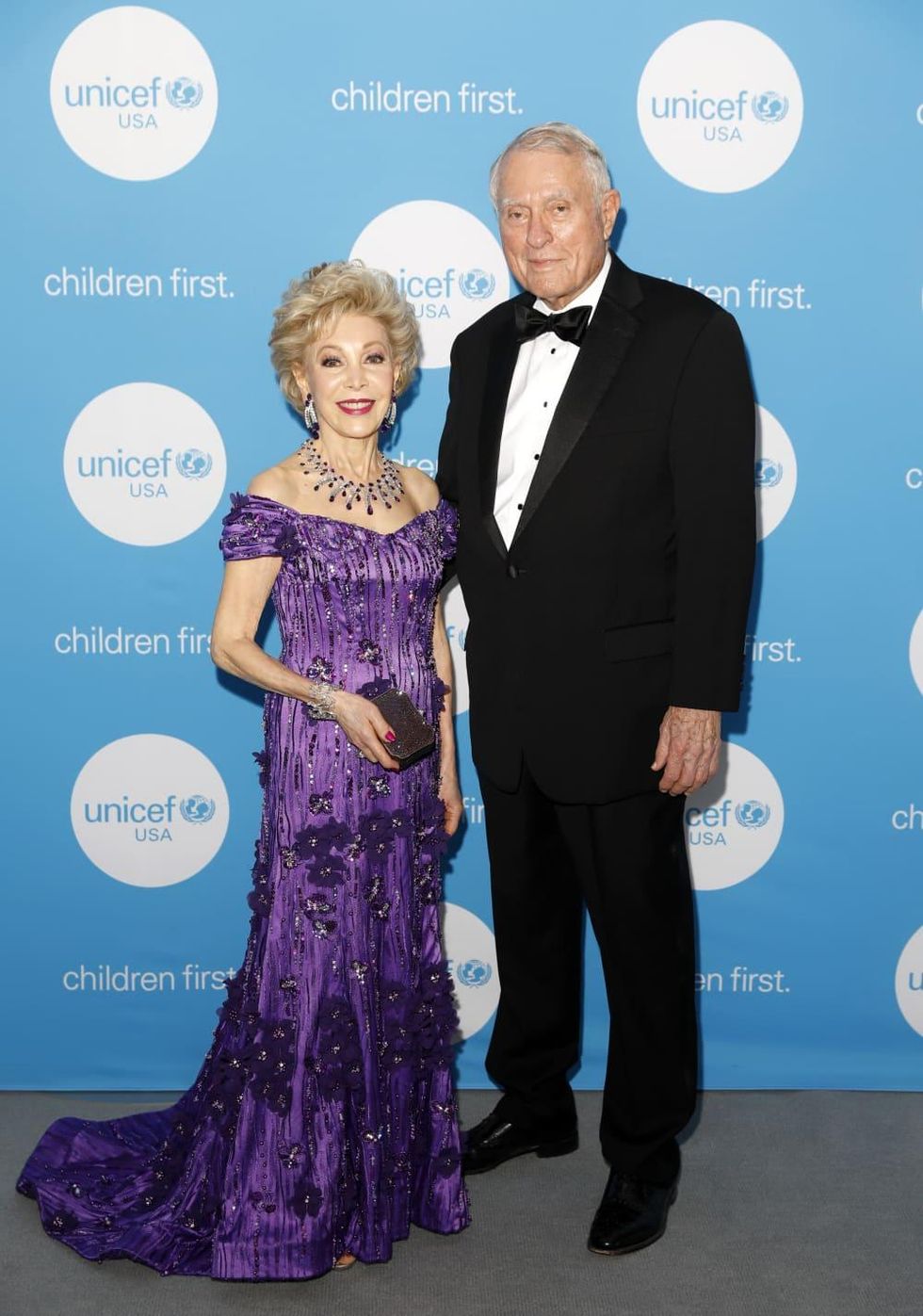 UNICEF Gala Houston 2019 Margaret Alkek Williams and Jim Daniel