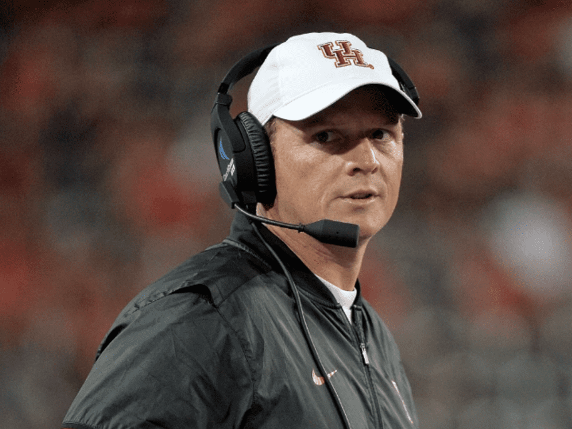 University of Houston head coach Major Applewhite