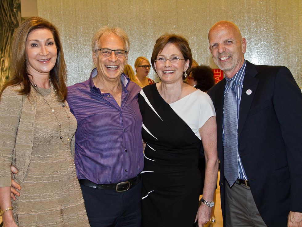 University of Houston Salute to Retail May 2013 Soraya McClelland, Mickey Rosmarin, Bobbie Nau and Clifford Pugh