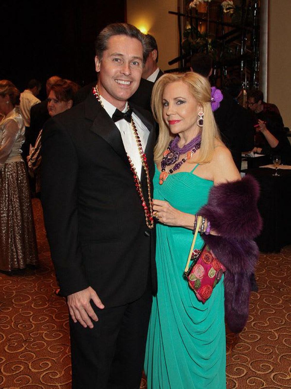 University of St. Thomas Mardi Gras Gala, February 2013, Bob Nowak, Carolyn Farb