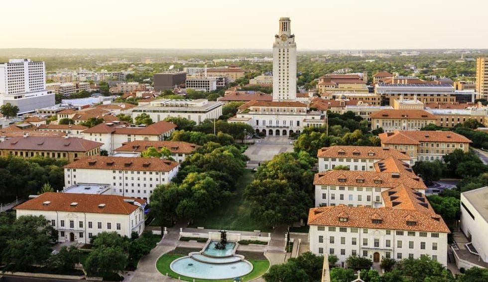 University of Texas at Austin aerial
