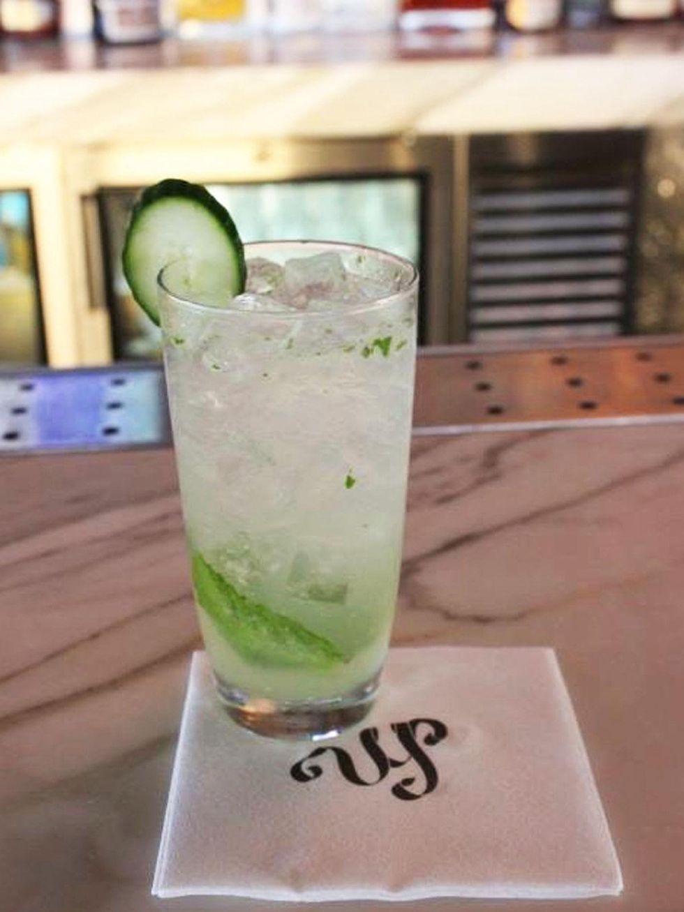 Up Restaurant signature cocktail