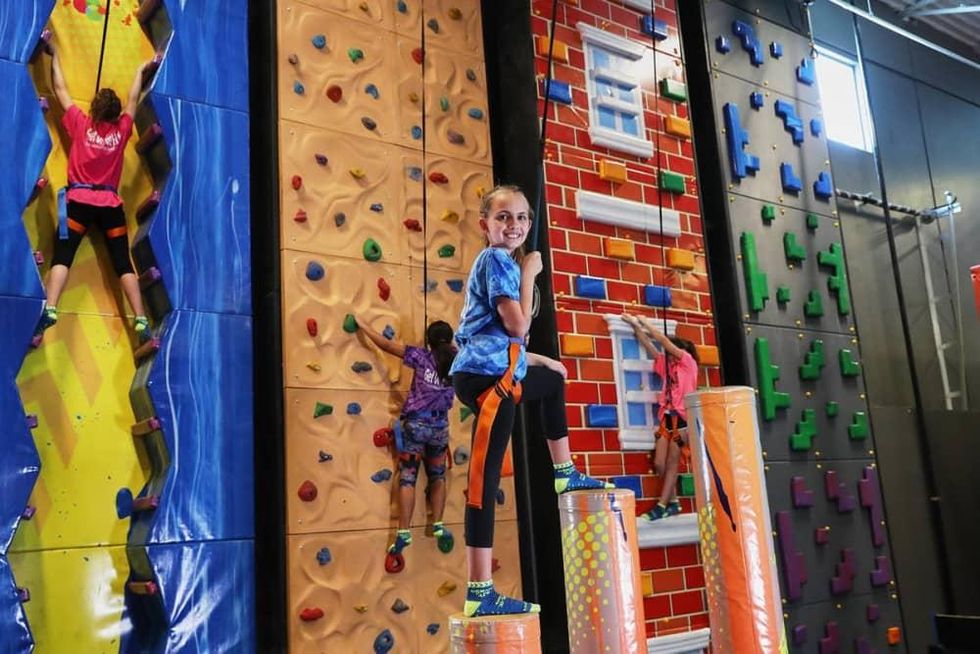 Urban Air Adventure Park climbing walls