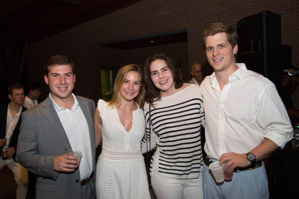 Urban Green Overboard party, Jarrod McCabe, Brandi Armstrong, Sloan Childress, William Cumins