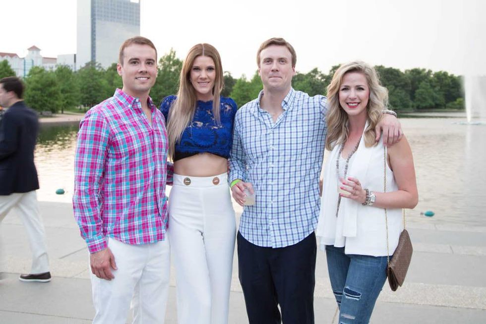 Urban Green Overboard party, Wed Osbourn, Lacee Wilke, TJ James, Olivia Milton