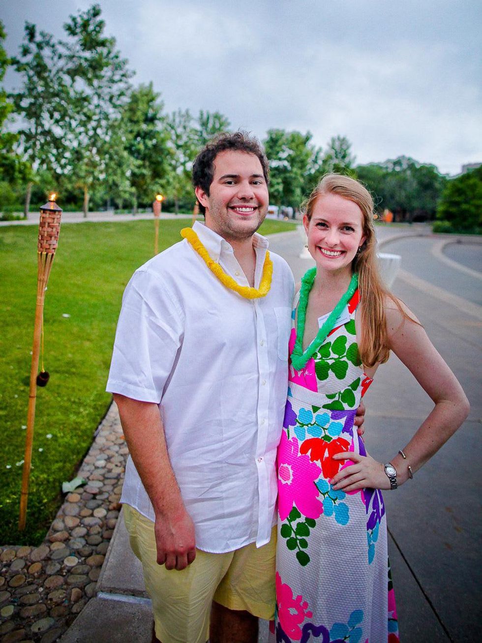 Urban Green's Hula in Hermann Park May 2013 Jason Griffin and Sharon Noel