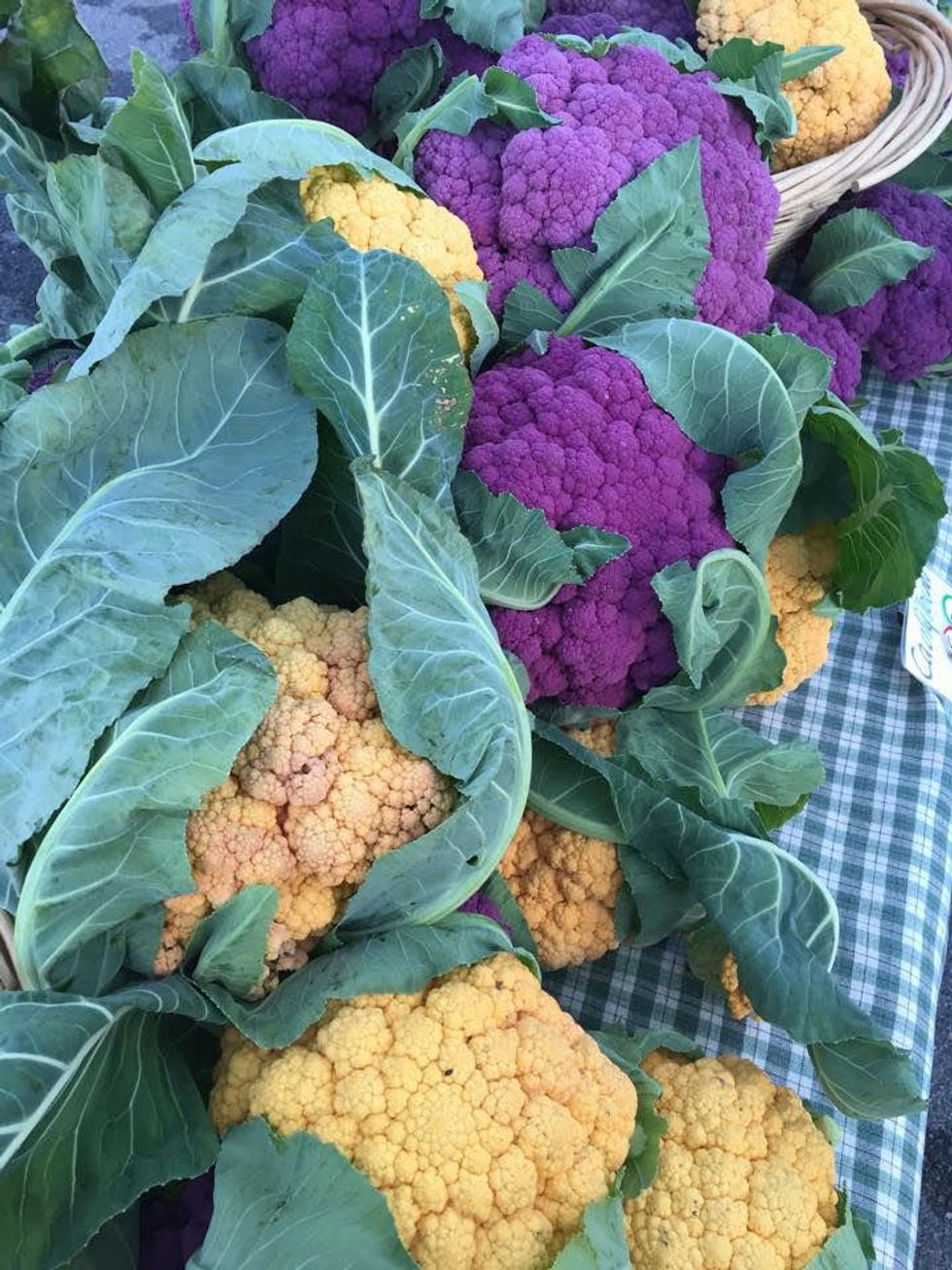 Urban Harvest cauliflower farmers market