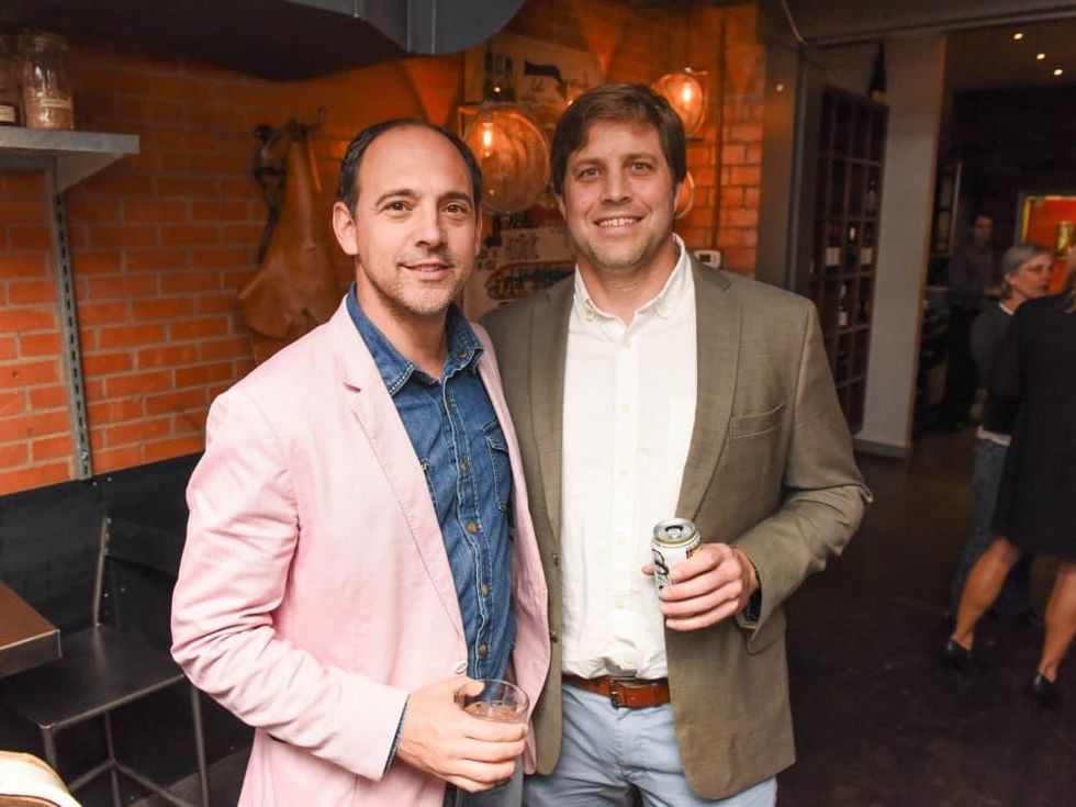 Urban Harvest dinner David Houston, Rob Neff