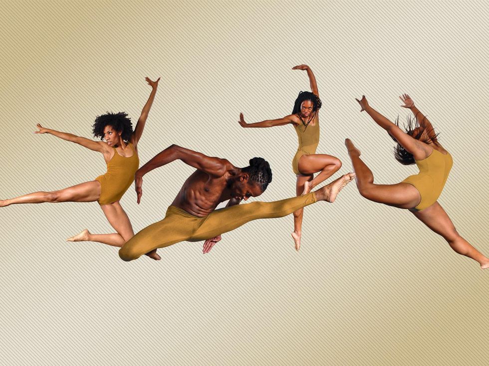 Urban Souls Dance Company, Black History Month, Re,Written in Stone, Dancers Candiss Richardson, Leonard Price, Felica Woodard, Stephanie Dunlop