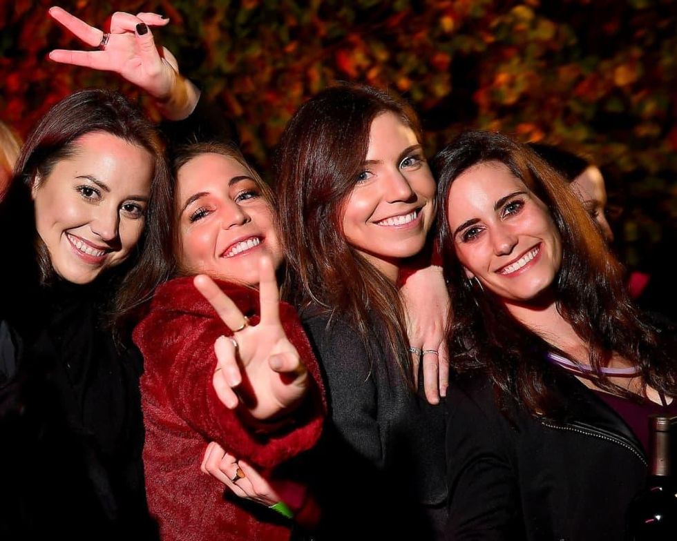 Urban Wild Bridge Bash James Fonger, Alex Berry, Meaghan Dawson, Caroline Dawson, and Lauren Serpan