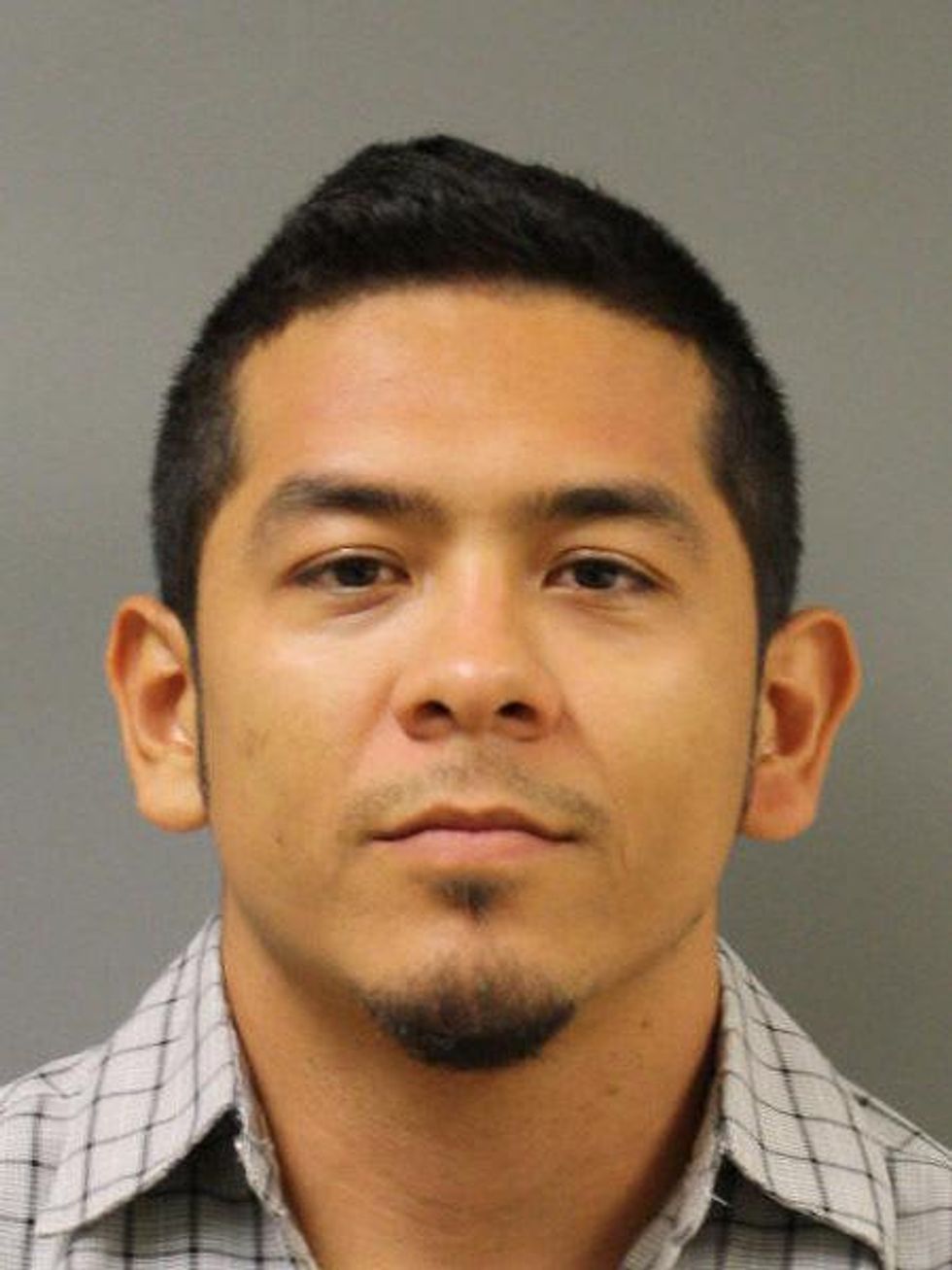 Uriel Landeros, Picasso vandal, The Menil, arrested, mug shot, January 2013