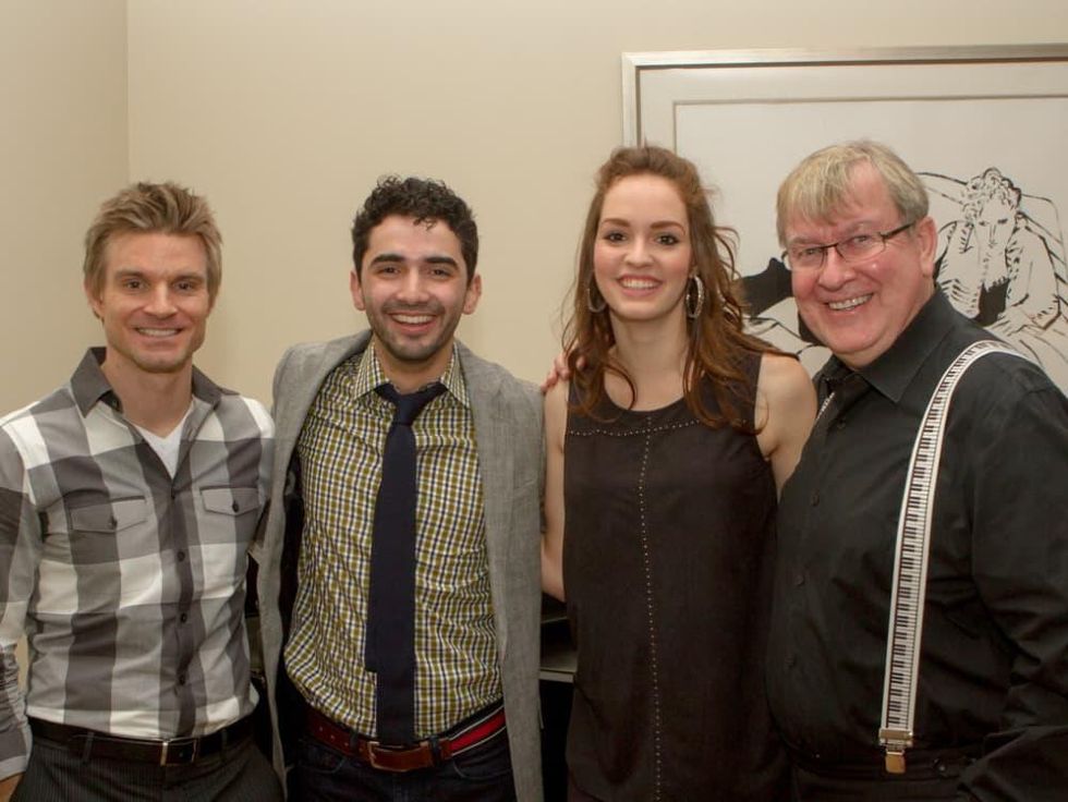 UT Music Fundraiser Timothy Boaz, Christopher Montalvo, Emma Center, Marshall Maxwell