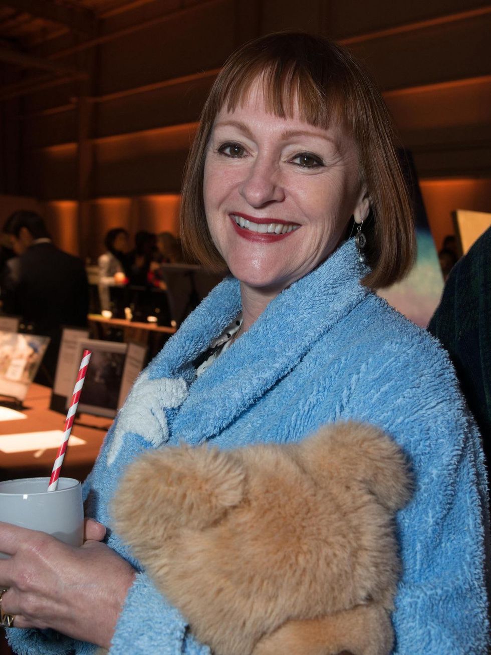 Valerie Greiner at the Hope Stone Gala March 2014