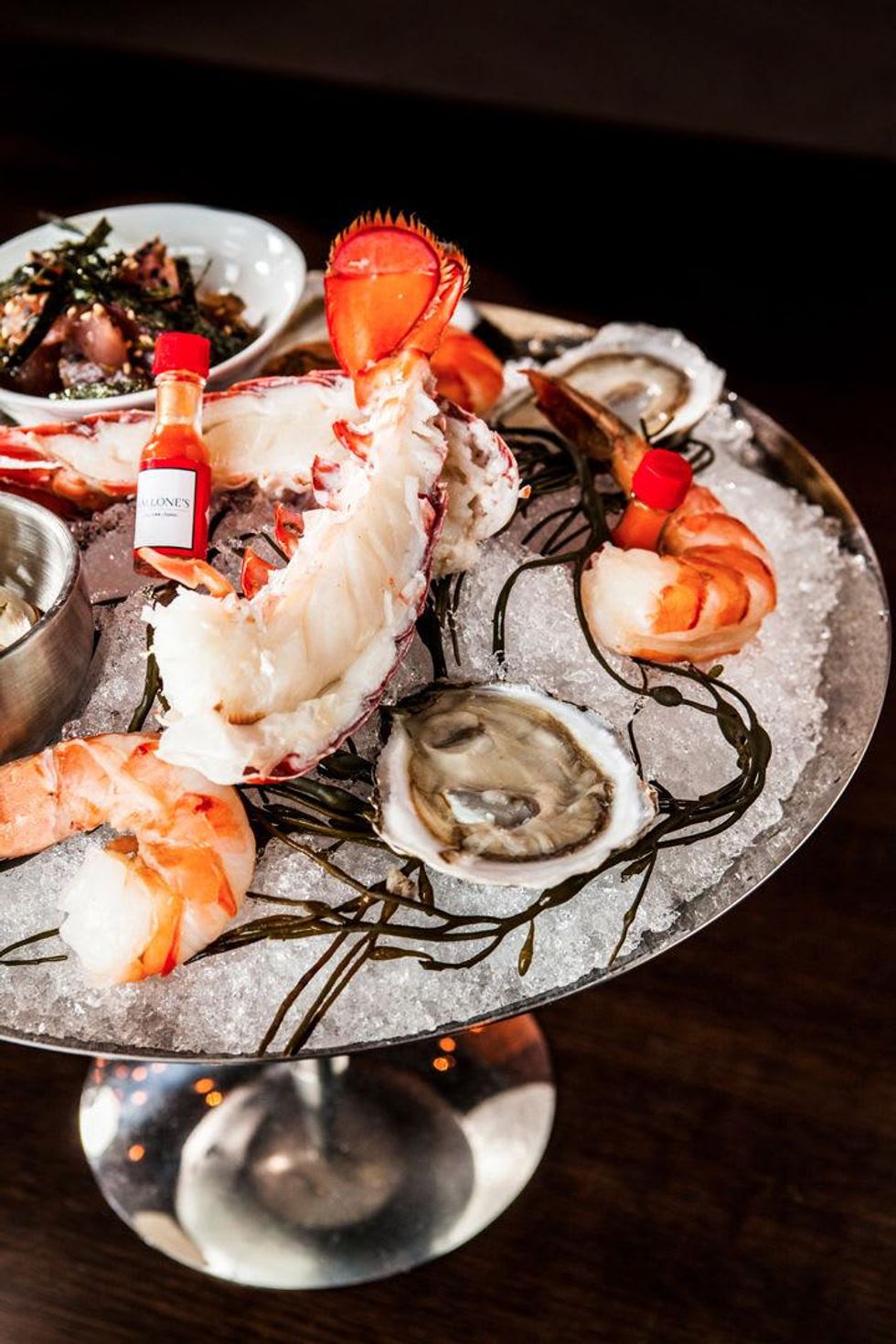 Vallone's seafood tower
