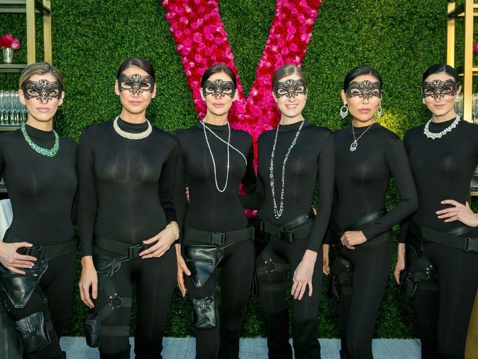 Valobra grand opening party cat burglar models