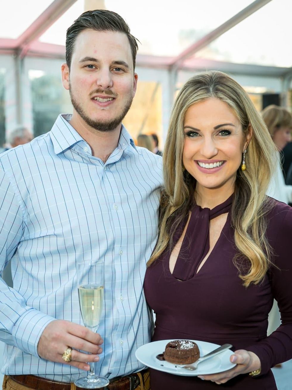 Valobra grand opening party Chris Wadley Katherine Whaley