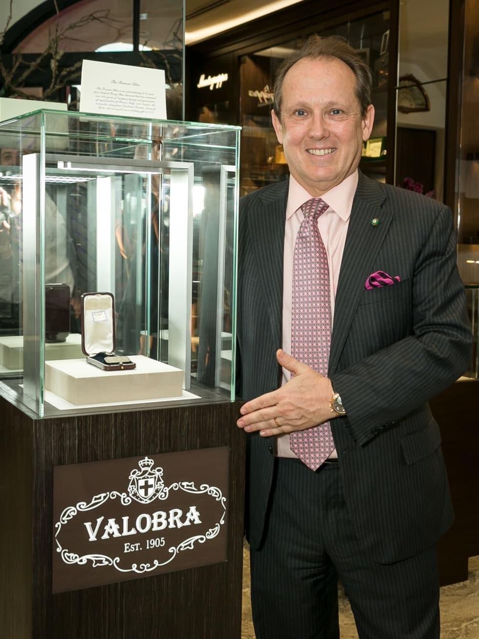 Valobra grand opening party Franco Valobra