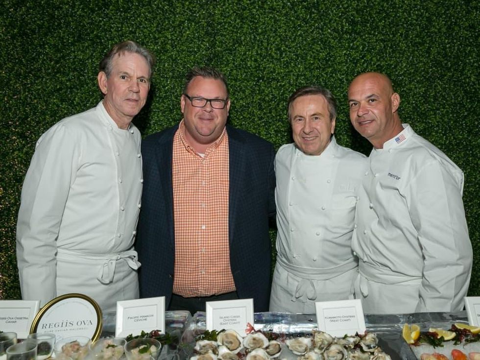 Valobra grand opening party Thomas Keller Chris Shepherd Daniel Boulud Jerome Bocuse
