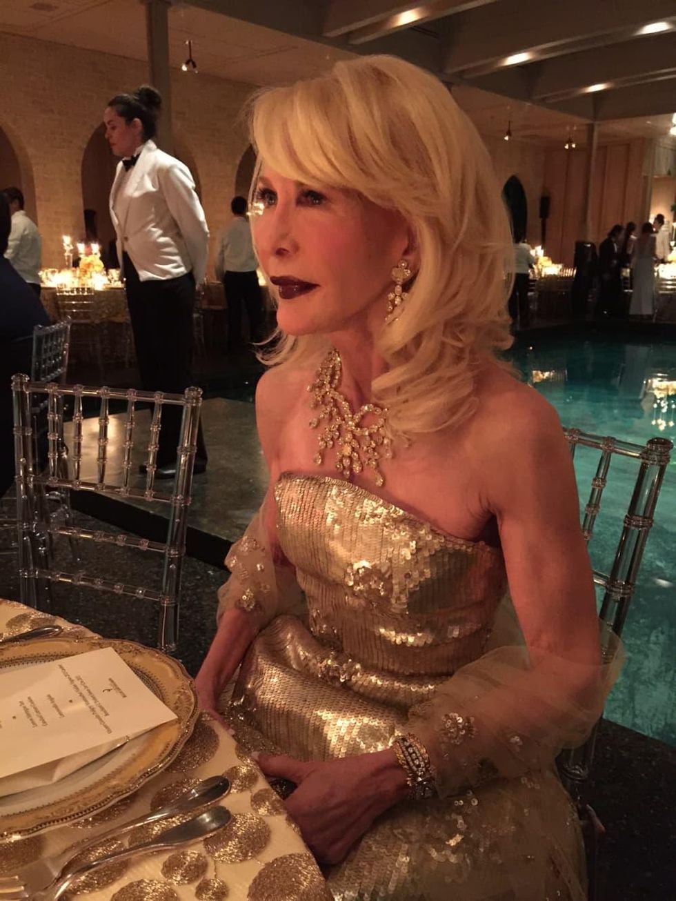 Van Cleef & Arpels party, April 2016, Diane Lokey Farb