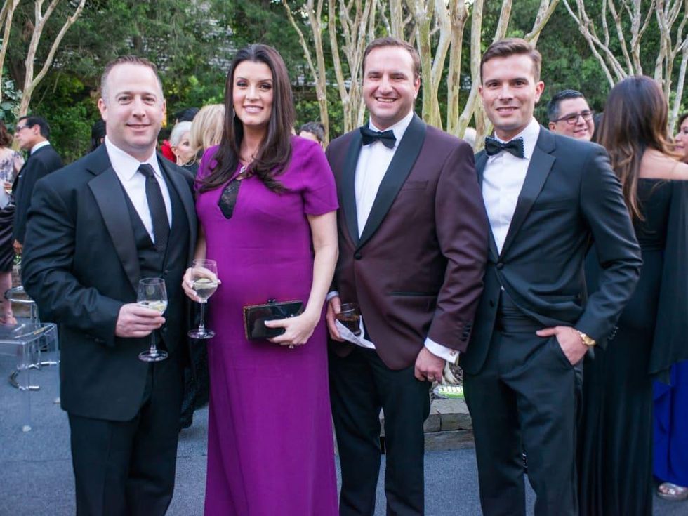 Van Cleef & Arpels party, April 2016, Dylan Seff, Jordan Seff, Tony Gibson, J.D. Adamson