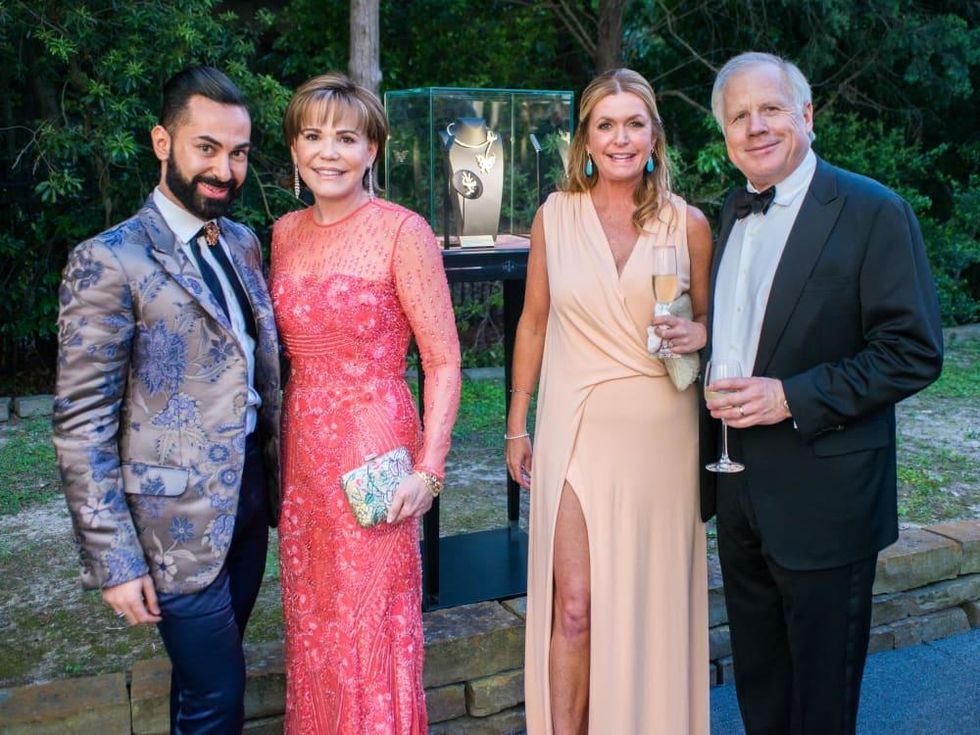 Van CleeF & Arpels party, April 2016, Fady Armanious, Hallie Vanderhider, Suzanne Dildy, Gary Dildy