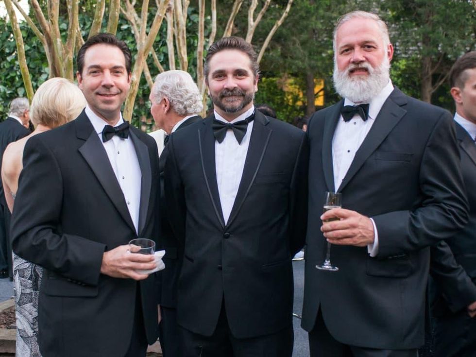 Van Cleef & Arpels party, April 2016, Jim Nelson, Stanton Welch, Mark Scioneaux