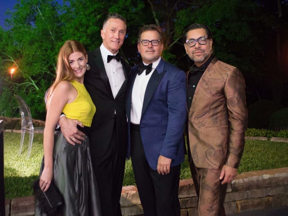 Van Cleef & Arpels party, April 2016, Lauren Werner, Gregroy Fourticq, Todd Fiscus, Ceron