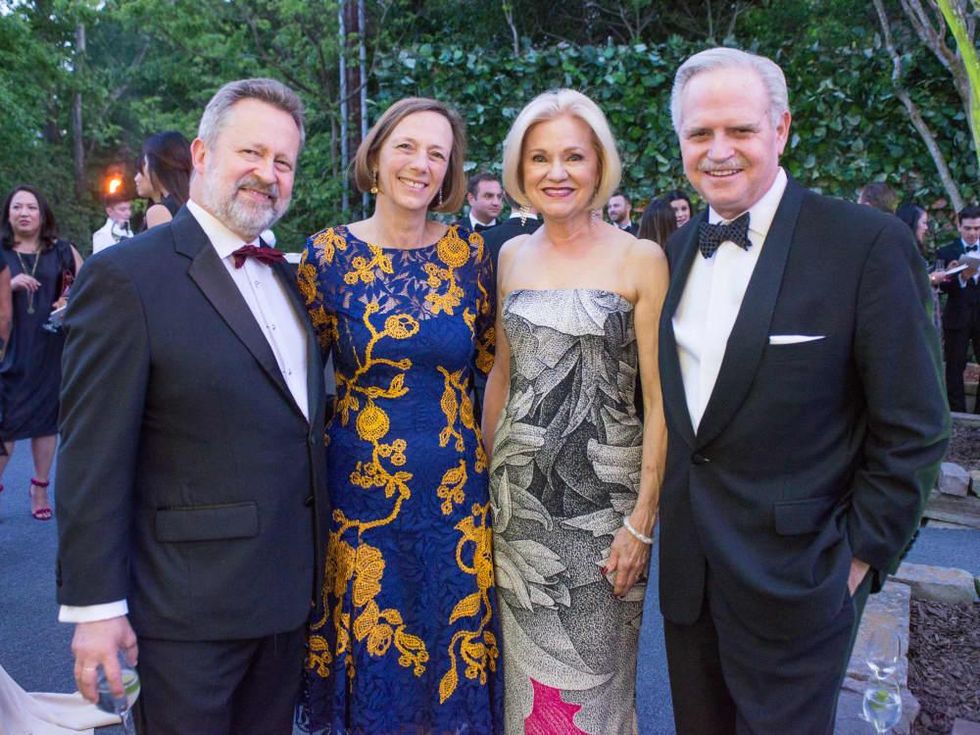 VAN CLEEF & Arpels party, April 2016, Piotr Glaitzine, Maria-Anna Galitzine, Jo Furr, Jim Furr